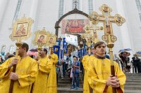 38-Епископ Усть-Каменогорский и Семипалатинский Амфилохий принял участие в престольном торжестве главного храма Казахстана - Успенском кафедральном соборе г.Астаны