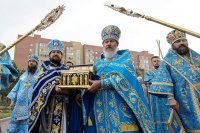 42-Епископ Усть-Каменогорский и Семипалатинский Амфилохий принял участие в престольном торжестве главного храма Казахстана - Успенском кафедральном соборе г.Астаны