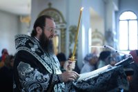 3-Чин погребения Плащаницы Спасителя в Андреевском кафедральном соборе столицы Рудного Алтая