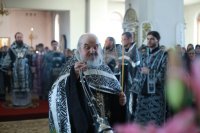 6-Чин погребения Плащаницы Спасителя в Андреевском кафедральном соборе столицы Рудного Алтая