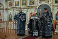7-Чин погребения Плащаницы Спасителя в Андреевском кафедральном соборе столицы Рудного Алтая