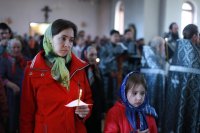 10-Чин погребения Плащаницы Спасителя в Андреевском кафедральном соборе столицы Рудного Алтая