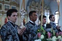 13-Чин погребения Плащаницы Спасителя в Андреевском кафедральном соборе столицы Рудного Алтая
