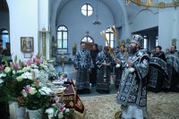 15-Чин погребения Плащаницы Спасителя в Андреевском кафедральном соборе столицы Рудного Алтая