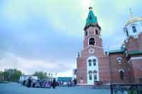 16-Чин погребения Плащаницы Спасителя в Андреевском кафедральном соборе столицы Рудного Алтая