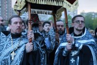 18-Чин погребения Плащаницы Спасителя в Андреевском кафедральном соборе столицы Рудного Алтая