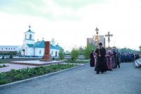 22-Чин погребения Плащаницы Спасителя в Андреевском кафедральном соборе столицы Рудного Алтая