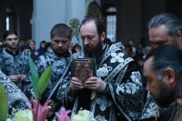 27-Чин погребения Плащаницы Спасителя в Андреевском кафедральном соборе столицы Рудного Алтая