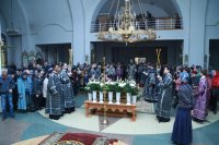 30-Чин погребения Плащаницы Спасителя в Андреевском кафедральном соборе столицы Рудного Алтая