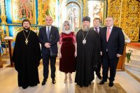 6-Епископ Амфилохий принял участие во встрече с вице-президентом Болгарии Маргаритой Поповой в духовно-культурном центре Митрополичьего округа