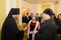 10-Епископ Амфилохий принял участие во встрече с вице-президентом Болгарии Маргаритой Поповой в духовно-культурном центре Митрополичьего округа