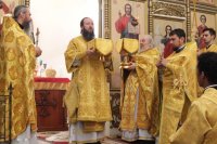 21-Служение епископа Амфилохия в Свято-Зиновьевском храме города Усть-Каменогорска