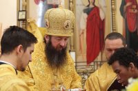 26-Служение епископа Амфилохия в Свято-Зиновьевском храме города Усть-Каменогорска