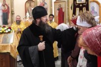 35-Служение епископа Амфилохия в Свято-Зиновьевском храме города Усть-Каменогорска