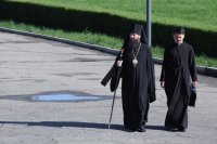 2-В Неделю 6-ю по Пятидесятнице епископ Амфилохий совершил Божественную Литургию в Свято-Андреевском кафедральном соборе города Усть-Каменогорска