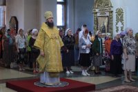 9-В Неделю 6-ю по Пятидесятнице епископ Амфилохий совершил Божественную Литургию в Свято-Андреевском кафедральном соборе города Усть-Каменогорска