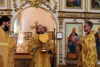 20-В Неделю 6-ю по Пятидесятнице епископ Амфилохий совершил Божественную Литургию в Свято-Андреевском кафедральном соборе города Усть-Каменогорска