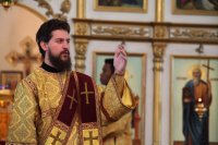 21-В Неделю 6-ю по Пятидесятнице епископ Амфилохий совершил Божественную Литургию в Свято-Андреевском кафедральном соборе города Усть-Каменогорска