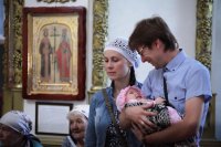 35-В Неделю 6-ю по Пятидесятнице епископ Амфилохий совершил Божественную Литургию в Свято-Андреевском кафедральном соборе города Усть-Каменогорска