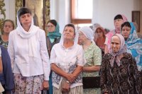 38-В Неделю 6-ю по Пятидесятнице епископ Амфилохий совершил Божественную Литургию в Свято-Андреевском кафедральном соборе города Усть-Каменогорска