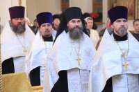2-«Благослови венец лета благости Твоея, Господи». Новогодний молебен в главном храме Рудного Алтая.