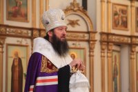 6-«Благослови венец лета благости Твоея, Господи». Новогодний молебен в главном храме Рудного Алтая.