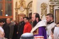 9-«Благослови венец лета благости Твоея, Господи». Новогодний молебен в главном храме Рудного Алтая.