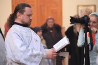 14-«Благослови венец лета благости Твоея, Господи». Новогодний молебен в главном храме Рудного Алтая.