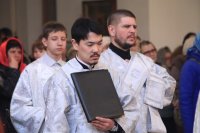 15-«Благослови венец лета благости Твоея, Господи». Новогодний молебен в главном храме Рудного Алтая.