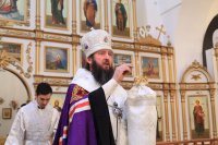 18-«Благослови венец лета благости Твоея, Господи». Новогодний молебен в главном храме Рудного Алтая.