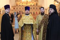 1-В первый день нового года епископ Амфилохий совершил Божественную Литургию в кафедральном соборе