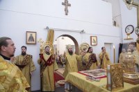 13-В первый день нового года епископ Амфилохий совершил Божественную Литургию в кафедральном соборе