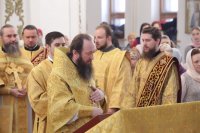 31-В первый день нового года епископ Амфилохий совершил Божественную Литургию в кафедральном соборе
