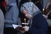 4-В среду первой седмицы Великого поста епископ Амфилохий продолжил чтение Великого покаянного канона преподобного Андрея Критского