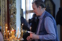 5-В среду первой седмицы Великого поста епископ Амфилохий продолжил чтение Великого покаянного канона преподобного Андрея Критского
