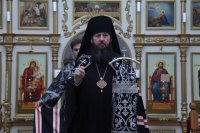 14-В среду первой седмицы Великого поста епископ Амфилохий продолжил чтение Великого покаянного канона преподобного Андрея Критского
