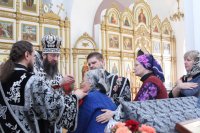 8-«Ныне силы Небесные с нами невидимо служат». В Свято-Андреевском кафедральном соборе совершена первая Литургия Преждеосвященных Даров.