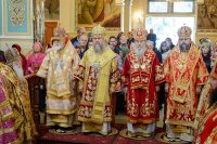 4-	 В Алма-Ате продолжается празднование 145-летия учреждения Туркестанской епархии. Литургия с участием казахстанских иерархов и архипастырей из России и Украины состоялась в Никольском соборе 