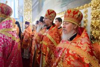 15-	 В Алма-Ате продолжается празднование 145-летия учреждения Туркестанской епархии. Литургия с участием казахстанских иерархов и архипастырей из России и Украины состоялась в Никольском соборе 