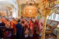 27-	 В Алма-Ате продолжается празднование 145-летия учреждения Туркестанской епархии. Литургия с участием казахстанских иерархов и архипастырей из России и Украины состоялась в Никольском соборе 