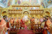 34-	 В Алма-Ате продолжается празднование 145-летия учреждения Туркестанской епархии. Литургия с участием казахстанских иерархов и архипастырей из России и Украины состоялась в Никольском соборе 