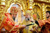 40-	 В Алма-Ате продолжается празднование 145-летия учреждения Туркестанской епархии. Литургия с участием казахстанских иерархов и архипастырей из России и Украины состоялась в Никольском соборе 