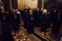 7-	 Глава Православной Церкви Казахстана и архипастыри Митрополичьего округа принимают участие в Архиерейском соборе