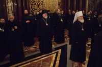 8-	 Глава Православной Церкви Казахстана и архипастыри Митрополичьего округа принимают участие в Архиерейском соборе