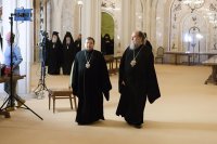 9-	 Глава Православной Церкви Казахстана и архипастыри Митрополичьего округа принимают участие в Архиерейском соборе