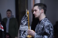 3-Епископ Амфилохий совершил чтение заключительной части Великого покаянного канона преподобного Андрея Критского в Андреевском кафедральном соборе