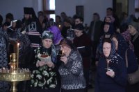 16-Епископ Амфилохий совершил чтение заключительной части Великого покаянного канона преподобного Андрея Критского в Андреевском кафедральном соборе