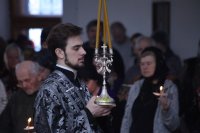 17-Епископ Амфилохий совершил чтение заключительной части Великого покаянного канона преподобного Андрея Критского в Андреевском кафедральном соборе