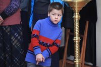 9-В Неделю 5-ю Великого поста епископ Амфилохий совершил Божественную Литургию в Богородице-Рождественском храме Усть-Каменогорска
