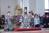 6-Литургия Преждеосвященных Даров и чин освящения колива в пятницу первой седмицы Святой Четыредесятницы
